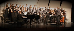 L-S choir performing at a winter concert